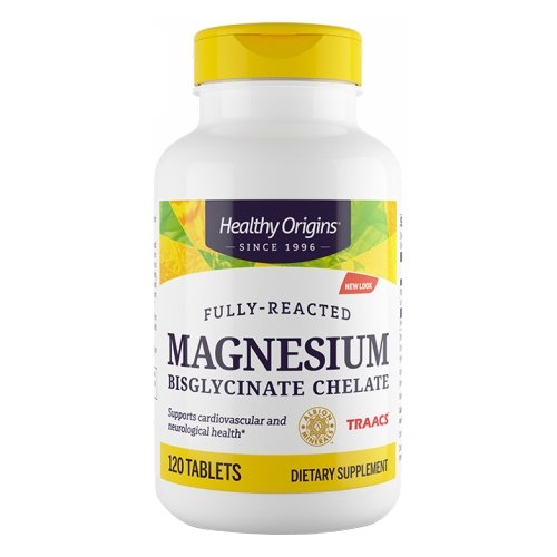 Healthy Origins, Magnesium Bisglycinate, 120 Tabs