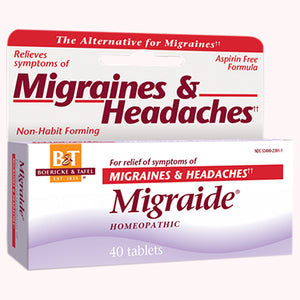 Boericke & Tafel, Migraide, 40 Tabs