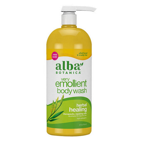 Alba Botanica, Bath & Shower Gel, Herbal Healing 32 Oz