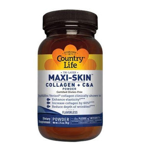 Country Life, Maxi Skin Powder, 2.74 Oz