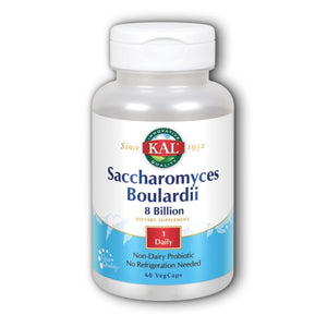 Kal, Saccharomyces Boulardii 8 Billion, 60 Veg Caps