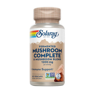 Solaray, Organically Grown Fermented Mushroom Complete, 600 mg, 60 Count