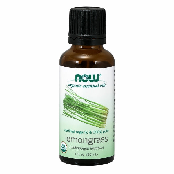 Now Foods, Organic Lemongrass Oil, 1 Oz