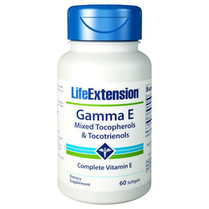 Life Extension, Gamma E Tocopherol/Tocotrienol, 60 Softgels