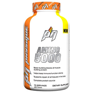 Physique Nutrition, Amino 5000, 450 Caps