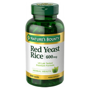 Nature's Bounty, Red Yeast Rice, 600 mg, 12 X 250 Caps