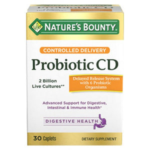 Nature's Bounty, Controlled Delivery Probiotic CD, 24 X 30 Caps