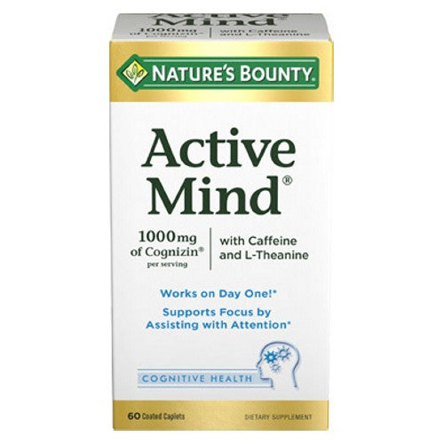Nature's Bounty, Active Mind, 24 X 60 Caps