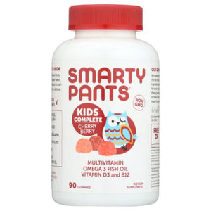 SmartyPants, Kids Complete Cherry Berry Multivitamins, 90 Count