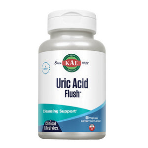 Kal, Uric Acid Flush, 60 Count