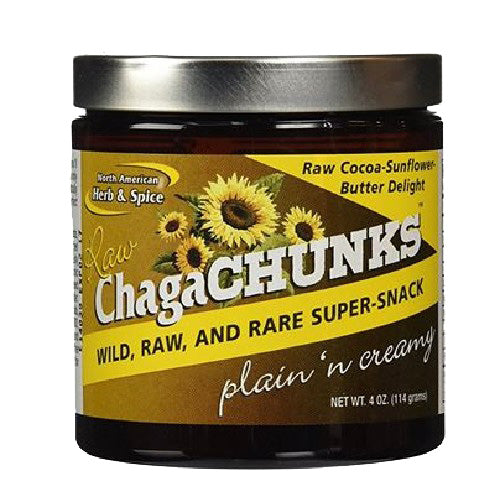 North American Herb & Spice, ChagaChunks Plain 'n Creamy - Nondairy, 4 Oz