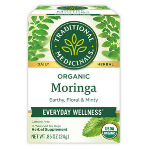 Traditional Medicinals, Organic Tea Moringa with Spearmint and Sage, 16 Bags