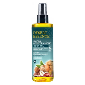 Desert Essence, Jojoba & Sweet Almond Body Oil Spray, 8.28 Oz
