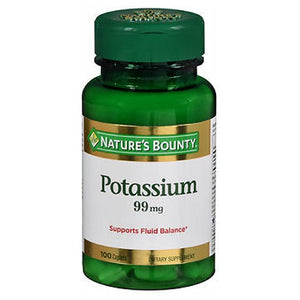 Nature's Bounty, Nature's Bounty Potassium, 99 mg, 24 X 100 Caplets
