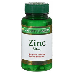 Nature's Bounty, Natures Bounty Chelated Zinc, 50 mg, 24 X 100 Caplets