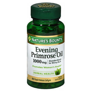 Nature's Bounty, Natures Bounty Evening Primrose Oil, 1000 mg, 24 X 60 Softgels