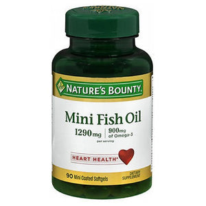 Nature's Bounty, Nature's Bounty Fish Oil Omega-3, 1290 mg, 24 X 90 Mini Softgels