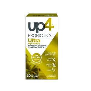 UP4, Probiotics Ultra, 50 Billion 30 Veg Caps
