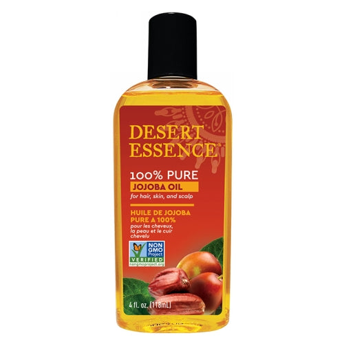 Desert Essence, 100% Pure Jojoba Oil, 100% Pure 4 FL Oz