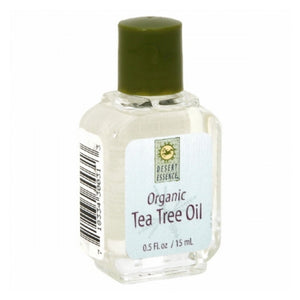 Organic Tea Tree Oil 0.5 Oz by Desert Essence