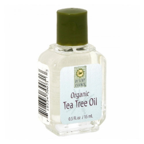 Desert Essence, Organic Tea Tree Oil, 0.5 Oz