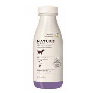 Canus Goats Milk, Nature Foaming Milk Bath, Lavender Oil 27.1 Oz