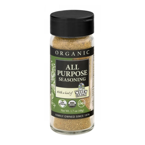 Celtic Sea Salt, Organic All Purpose Seasoning, 2 Oz