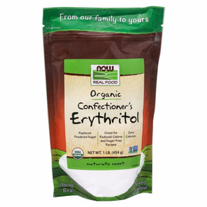 Now Foods, Organic Confectioner's Erythritol, 1 lb