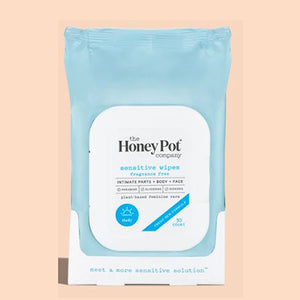 The Honey Pot, Sensitive Wipes, 30 Count