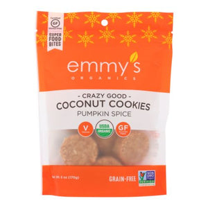 Emmy's Organics, Pumpkin Spice Cookie, 6 Oz (Case of 8)