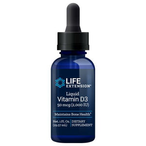 Life Extension, Liquid Vitamin D3, 50 mcg (2000 IU), 1 Oz