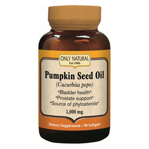 Only Natural, Pumpkin Seed Oil, 90 Softgels