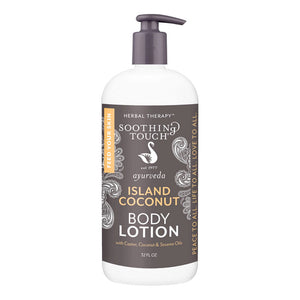 Soothing Touch, Island Coconut Body Lotion, 32 Oz