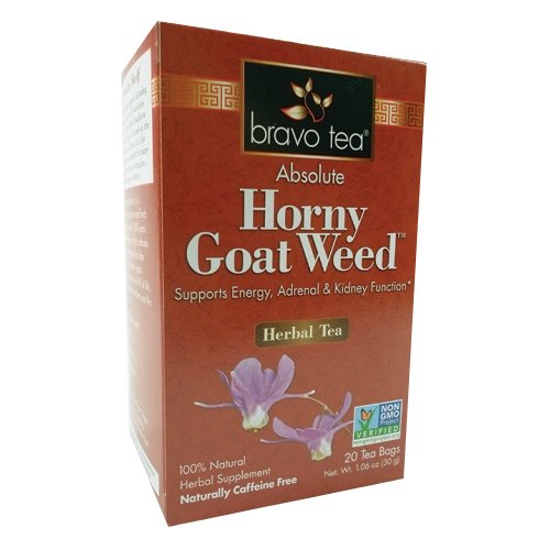 Bravo Tea & Herbs, Absolute Horny Goat Weed Tea, 20 bags