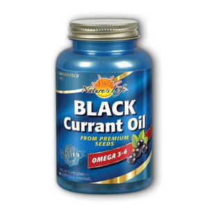 Health From The Sun, Black Currant Oil, 1000 mg, 60 Soft Gels