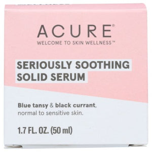 Acure, Seriously Soothing Solid Serum, 1.7 Oz
