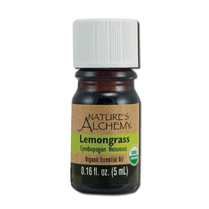 Natures Alchemy, Organic Essential Oil, Lemongrass 5 ml