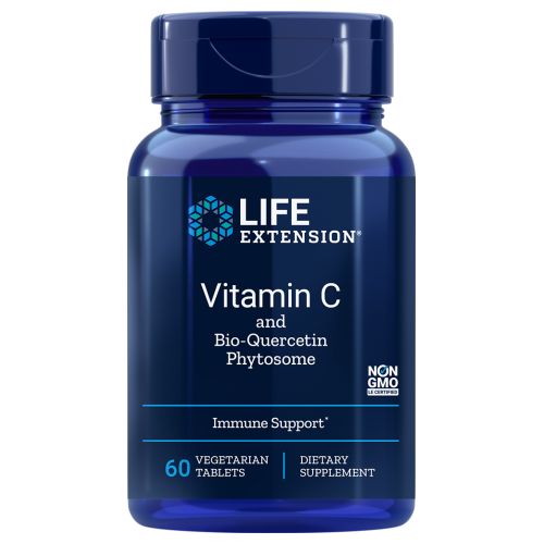 Life Extension, Vitamin C and Bio-Quercetin Phytosome, 60 Veg Tabs