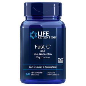 Life Extension, Fast-C with Bio-Quercetin Phytosome, 60 Tabs