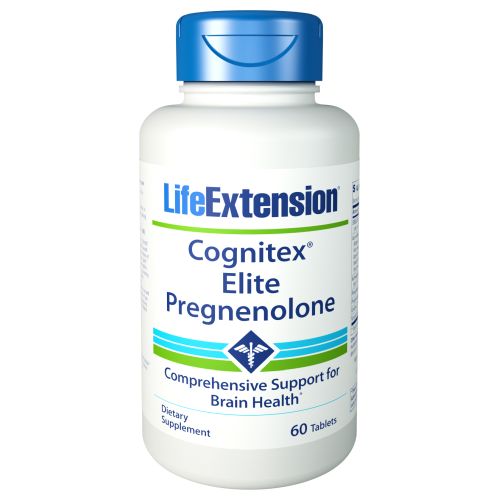 Life Extension, Cognitex Elite with Pregnenolone, 60 Tabs