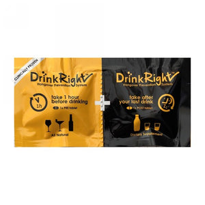 Drink Right, Drink Right Hang Over Prevention System, 2 tablets