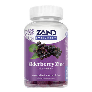 Zand, Elderberry Zinc Gummies, 60 Count
