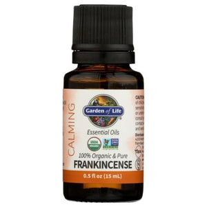 Garden of Life, Organic Essential Oil, Frankincense 0.5 Oz