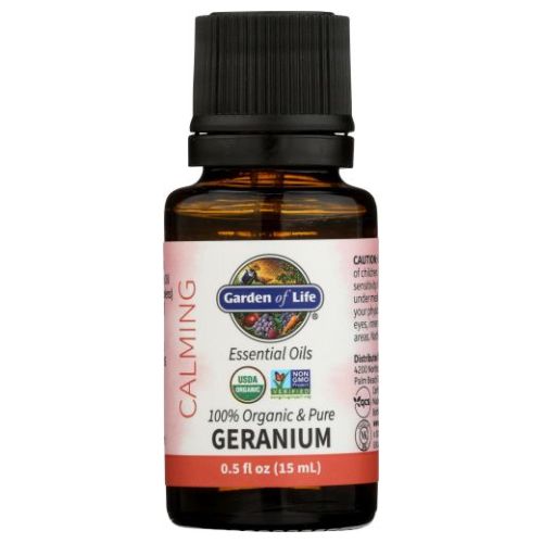Garden of Life, Essential Oil, Geranium 0.5 Oz