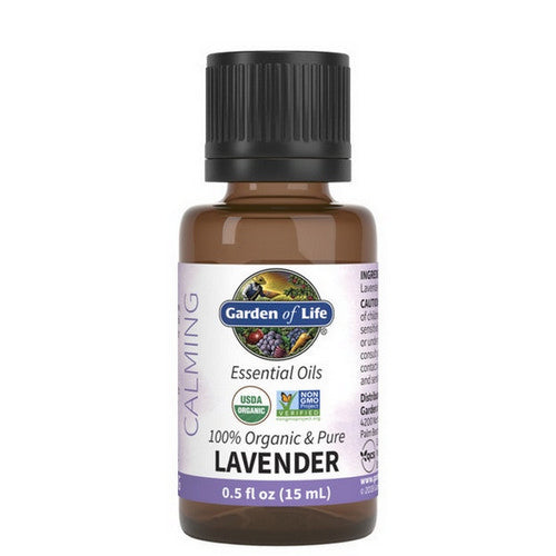 Garden of Life, Essential Oil, Lavender 0.5 Oz