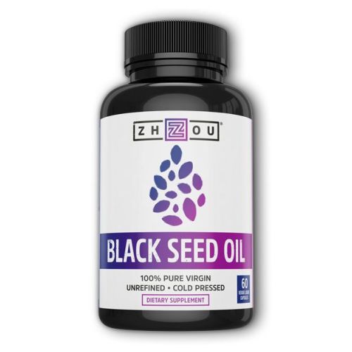 Zhou Nutrition, Black Seed Oil, 60 Veg Caps