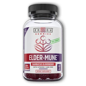 Zhou Nutrition, Elder-Mune, 60 Vegan Gummines
