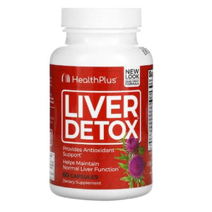 Health Plus, Liver Detox, 60 Caps