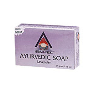 Herbalvedic Ayurvedic Formulas, Lavender Soap, 75 GM