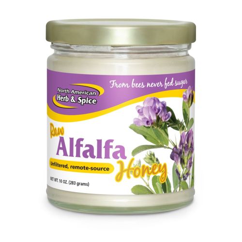 North American Herb & Spice, Alfalfa Honey, 10 Oz
